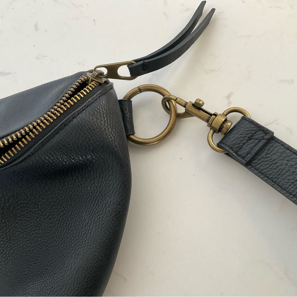 Universal Thread Black Crossbody Bag with Gold Accents - Picture 8 of 10